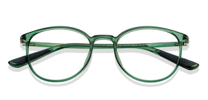 Green Round Full Rim Unisex Eyeglasses by Lenskart Air-151537