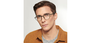 Green Round Full Rim Unisex Eyeglasses by Lenskart Air-200558