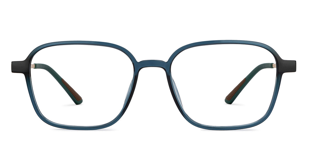 Green Square Full Rim Unisex Eyeglasses by Lenskart Air-206127