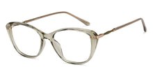 Load image into Gallery viewer, Green Cat Eye Full Rim Women Eyeglasses by Lenskart Air-151713