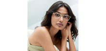 Load image into Gallery viewer, Green Rectangle Full Rim Unisex Eyeglasses by Lenskart Air-209755
