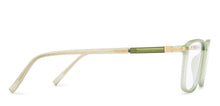 Load image into Gallery viewer, Green Rectangle Full Rim Unisex Eyeglasses by Lenskart Air-209755