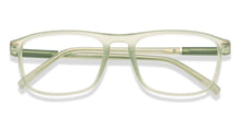 Load image into Gallery viewer, Green Rectangle Full Rim Unisex Eyeglasses by Lenskart Air-209755