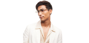 Green Rectangle Full Rim Unisex Eyeglasses by Lenskart Air-209755
