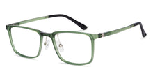 Load image into Gallery viewer, Green Rectangle Full Rim Unisex Eyeglasses by Lenskart Air-151736