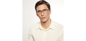 Green Rectangle Full Rim Unisex Eyeglasses by Lenskart Air-200546
