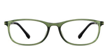 Load image into Gallery viewer, Green Rectangle Full Rim Unisex Eyeglasses by Lenskart Air-200546