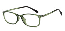 Load image into Gallery viewer, Green Rectangle Full Rim Unisex Eyeglasses by Lenskart Air-200546