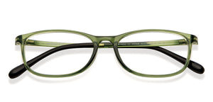 Green Rectangle Full Rim Unisex Eyeglasses by Lenskart Air-200546