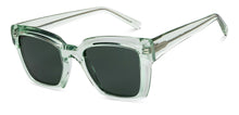 Load image into Gallery viewer, Green Wayfarer Full Rim Unisex Sunglasses by John Jacobs-201670