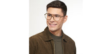 Load image into Gallery viewer, Green Aviator Full Rim Unisex Eyeglasses by Lenskart Air-201273