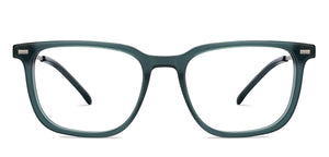 Green Rectangle Full Rim Unisex Eyeglasses by Vincent Chase-208245