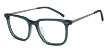 Load image into Gallery viewer, Green Rectangle Full Rim Unisex Eyeglasses by Vincent Chase-208245