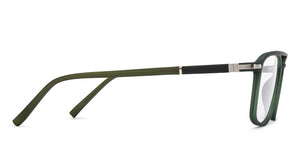 Green Rectangle Full Rim Unisex Eyeglasses by Lenskart Air-209763