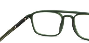 Green Rectangle Full Rim Unisex Eyeglasses by Lenskart Air-209763