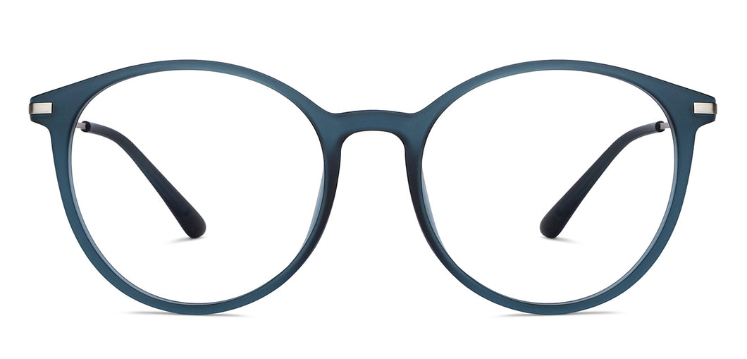 Green Round Full Rim Unisex Eyeglasses by Lenskart Air-151658