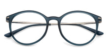 Load image into Gallery viewer, Green Round Full Rim Unisex Eyeglasses by Lenskart Air-151658
