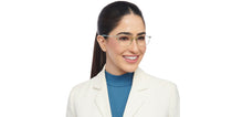 Load image into Gallery viewer, Green Transparent Cat Eye Full Rim Women Eyeglasses by Lenskart Air-201542