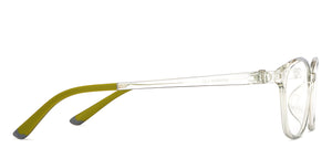 Transparent Cat Eye Full Rim Women Eyeglasses by Lenskart Air-200541