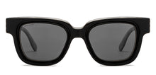 Load image into Gallery viewer, Black Wayfarer Full Rim Women Sunglasses by John Jacobs-209444