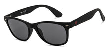 Load image into Gallery viewer, Black Rectangle Full Rim Kids Sunglasses by Hooper-212047