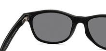 Load image into Gallery viewer, Black Rectangle Full Rim Kids Sunglasses by Hooper-212047