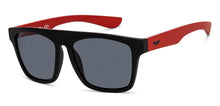 Load image into Gallery viewer, Black Rectangle Full Rim Kids Sunglasses by Hooper-212053
