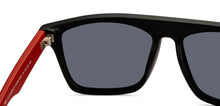 Load image into Gallery viewer, Black Rectangle Full Rim Kids Sunglasses by Hooper-212053