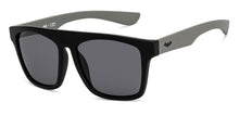 Load image into Gallery viewer, Black Rectangle Full Rim Kids Sunglasses by Hooper-212054