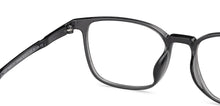 Load image into Gallery viewer, Grey Rectangle Full Rim Unisex Eyeglasses by Lenskart Air-151938