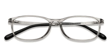 Load image into Gallery viewer, Grey Rectangle Full Rim Unisex Eyeglasses by Lenskart Air-200545