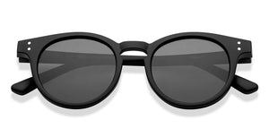 Black Round Full Rim Kids Sunglasses by Hooper-209794