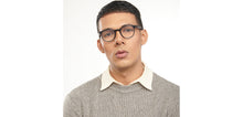 Load image into Gallery viewer, Black Round Full Rim Unisex Eyeglasses by Lenskart Air-204175