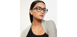 Black Square Full Rim Unisex Eyeglasses by Lenskart Air-204178