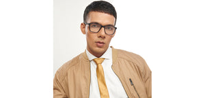 Black Square Full Rim Unisex Eyeglasses by Lenskart Air-204178
