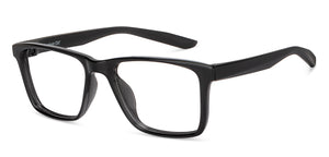 Black Square Full Rim Unisex Eyeglasses by Lenskart Air-204178