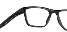 Load image into Gallery viewer, Black Square Full Rim Unisex Eyeglasses by Lenskart Air-204178