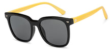 Load image into Gallery viewer, Black Wayfarer Full Rim Kids Sunglasses by Hooper-209786