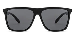 Black Wayfarer Full Rim Unisex Sunglasses by Vincent Chase Polarized-208071