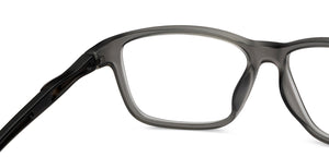 Grey Wayfarer Full Rim Unisex Eyeglasses by Lenskart Air-201045