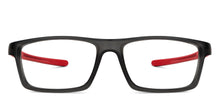 Load image into Gallery viewer, Grey Rectangle Full Rim Unisex Eyeglasses by Lenskart Air-201048