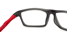 Load image into Gallery viewer, Grey Rectangle Full Rim Unisex Eyeglasses by Lenskart Air-201048