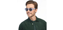 Load image into Gallery viewer, Blue Wayfarer Full Rim Women Sunglasses by John Jacobs-209436