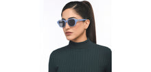 Load image into Gallery viewer, Blue Wayfarer Full Rim Women Sunglasses by John Jacobs-209436
