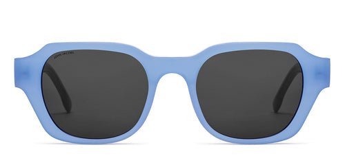 Blue Wayfarer Full Rim Women Sunglasses by John Jacobs-209436