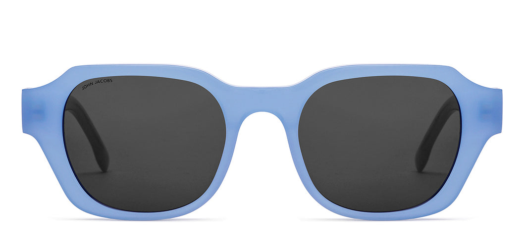 Blue Wayfarer Full Rim Women Sunglasses by John Jacobs-209436