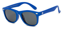 Load image into Gallery viewer, Blue Wayfarer Full Rim Kids Sunglasses by Hooper-209783