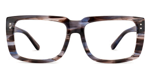 Tortoise Square Full Rim Unisex Eyeglasses by John Jacobs-152959