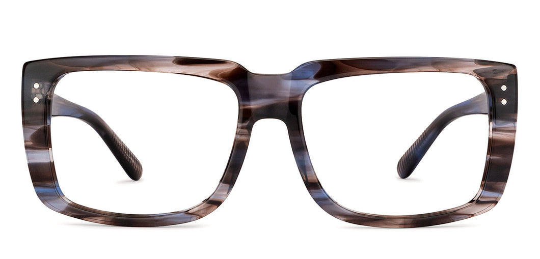 Tortoise Square Full Rim Unisex Eyeglasses by John Jacobs-152959