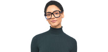 Load image into Gallery viewer, Grey Square Full Rim Unisex Eyeglasses by John Jacobs-209071